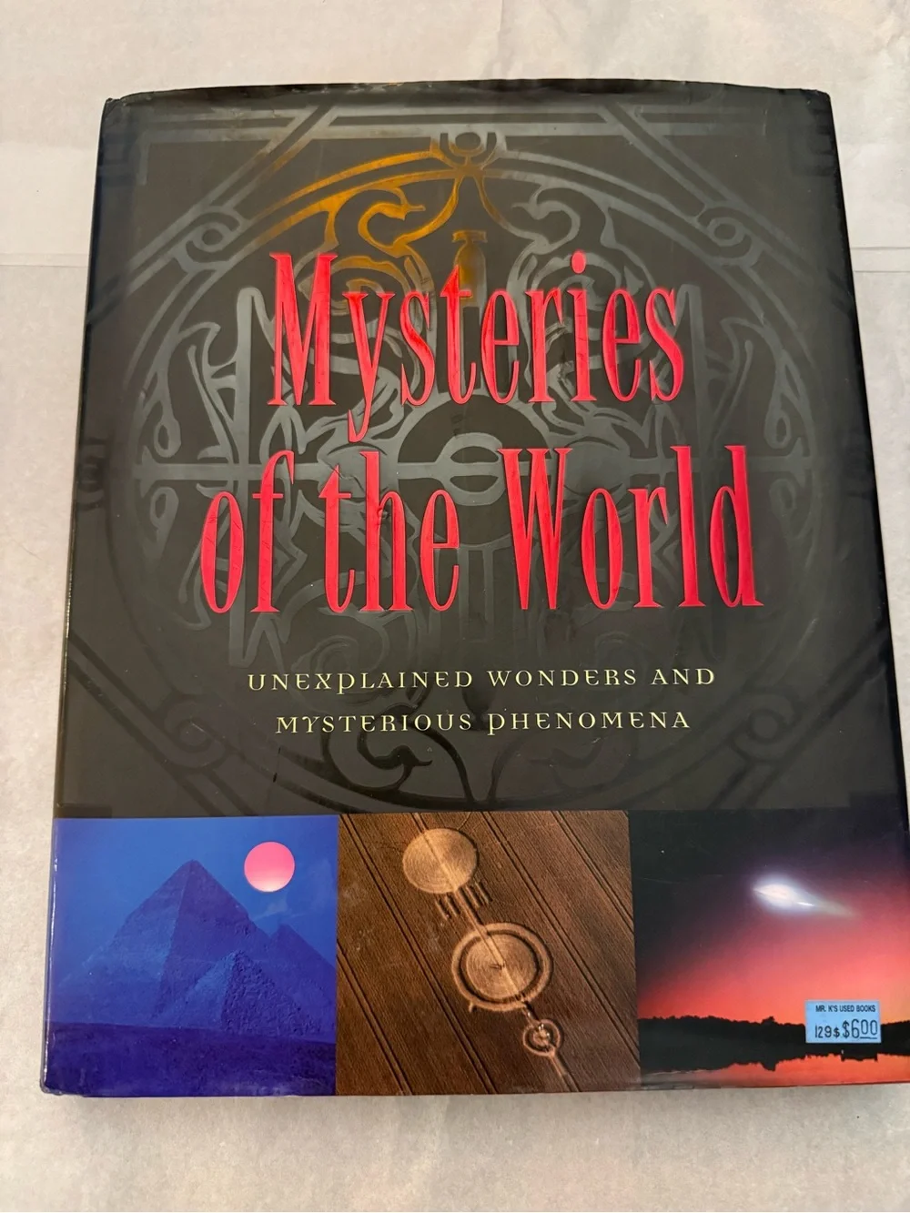 Mysteries of the World Hardcover Book - paranormal celestial etherial academia